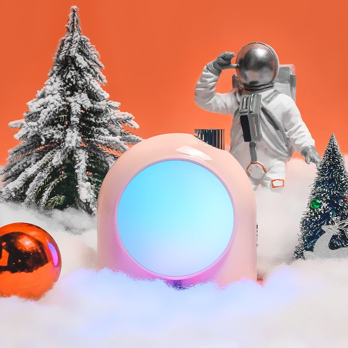 Divoom Planet-9: Programmable RGB Mood Lamp with Music Control