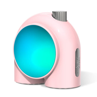 Smart Tech Shopping LED Lamp Pink Divoom Planet-9: Programmable RGB Mood Lamp with Music Control