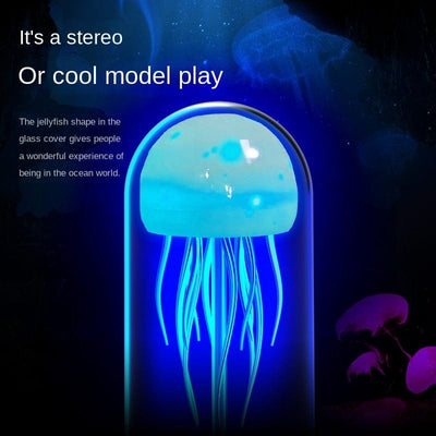 Smart Tech Shopping LED Night Lights DIVOOM ZEALOT Creative Jellyfish Bluetooth Speaker Portable Mini Decorations sound system