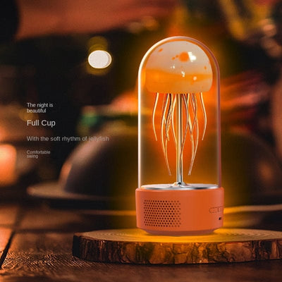 Smart Tech Shopping LED Night Lights DIVOOM ZEALOT Creative Jellyfish Bluetooth Speaker Portable Mini Decorations sound system