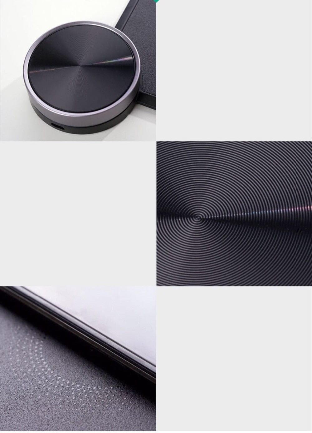 Smart Tech Shopping Mouse Pad black Youpin Smart Mouse Pad, Qi Wireless Charging For Xiaomi Mi Mix 2S Iphonex Fast Charge Gaming Mouse Pad Wireless Charger for Game