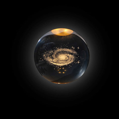 Smart Tech Shopping Night Lights J / Diameter 6cm 3D Laser Engraving Crystal Ball: Stunning Crystal Ball Ornaments