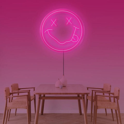 Smart Tech Shopping Outdoor Wall Lamps 25cm / Pink 35cm Led Neon Sign Light Transparent Flex, USB Powered Wall Hanging Bedroom Decor