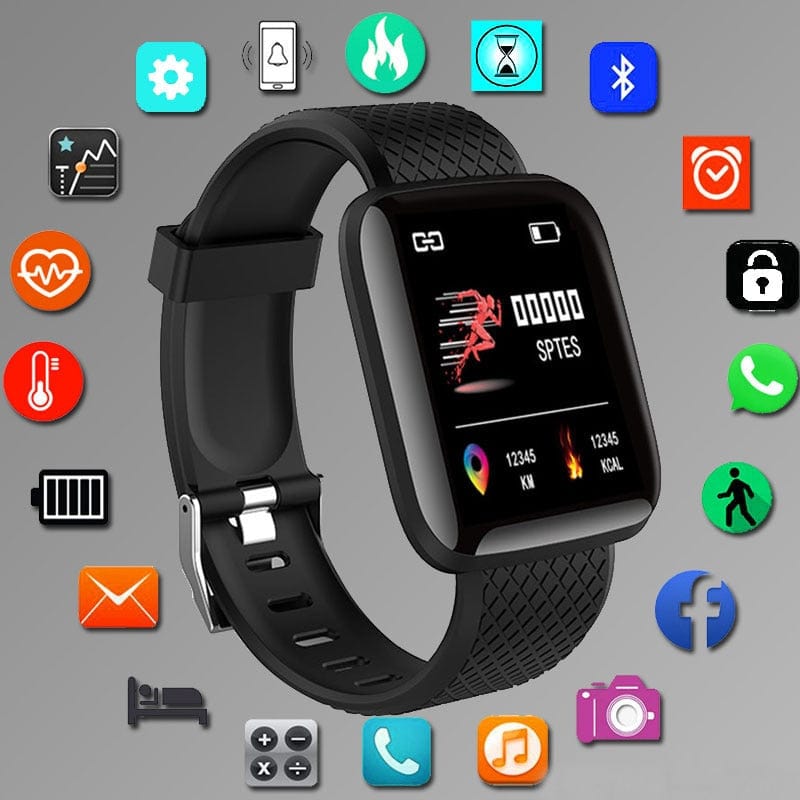 Smart Tech Shopping Smart Bluetooth fitness Sports Watch for Men Women