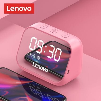 Smart Tech Shopping smart clock pink Lenovo TS13 Bluetooth Speaker Subwoofer