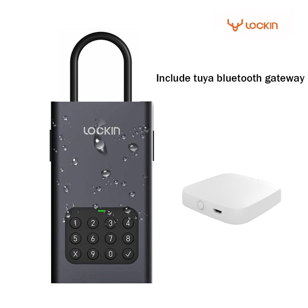 Smart Tech Shopping smart locks Box with gateway Smart Key Storage Lock Box: Dynamic Password Key Safes for Secure Key Storage