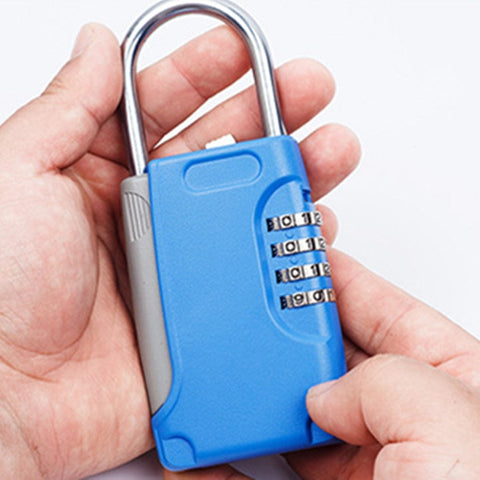 Smart Tech Shopping smart locks Hook Type Key Storage Box: Outdoor Security with 4-Digit Mechanical Code Lock