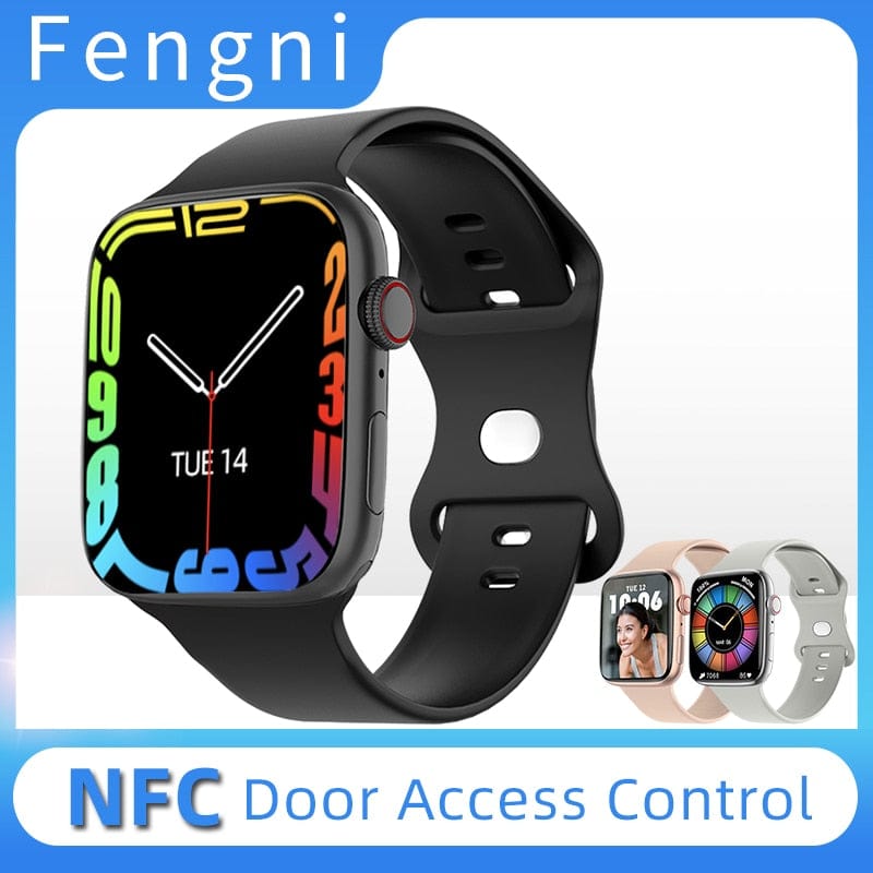 Smart Tech Shopping smart watch NFC Smart Watch WIth Door Access Control  & Fitness Monitoring