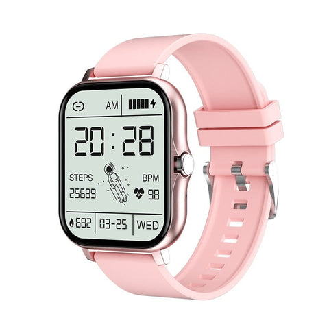 Smart Tech Shopping smart watch Pink-02 Touch Sport Smart Watch With Fitness Tracker & Bluetooth Calls