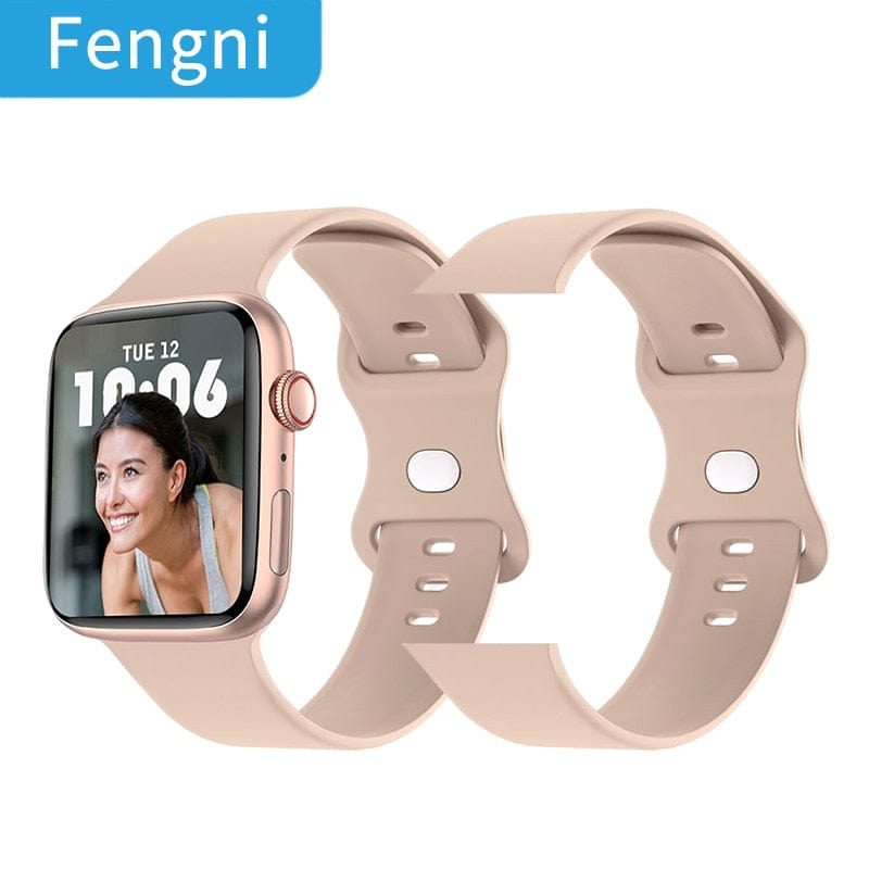 Smart Tech Shopping smart watch With Silicone Strap-06 NFC Smart Watch WIth Door Access Control  & Fitness Monitoring