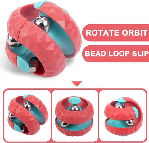 Smart Tech Shopping toys Orbit Ball Cube: Sensory Fidget Toy for Kids - Anti-Stress Decompression Toy for Focus Training