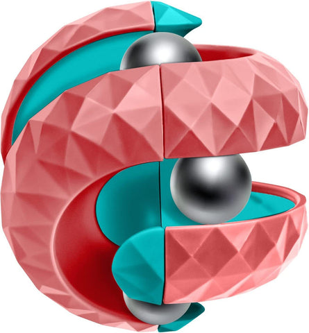 Smart Tech Shopping toys Pink Orbit Ball Cube: Sensory Fidget Toy for Kids - Anti-Stress Decompression Toy for Focus Training