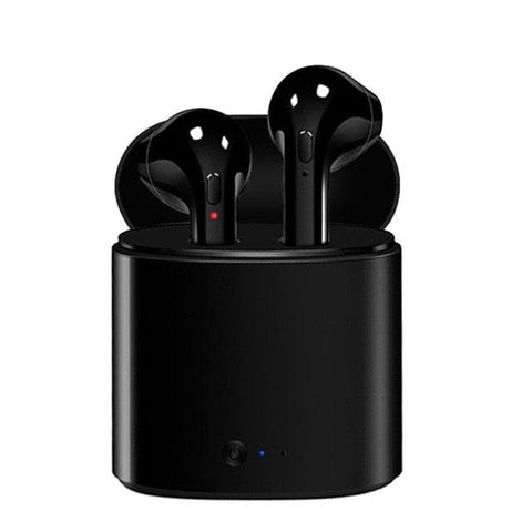 Smart Tech Shopping Wireless Earphones Black i7s TWS Wireless Bluetooth 5.0 Earbuds With Mic Charging box For all smartphones