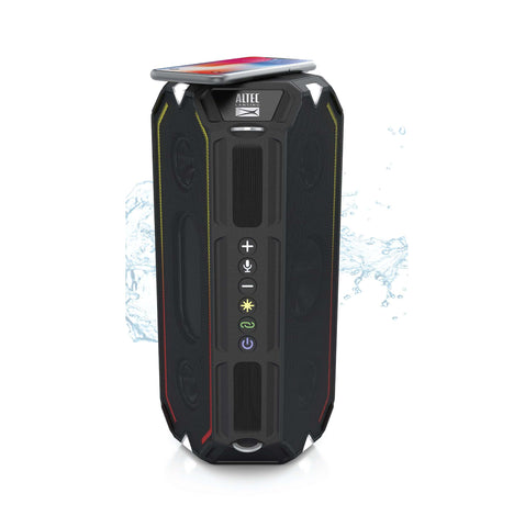 SmartTechShopping Bluetooth Speaker Altec Lansing HydraShock Bluetooth Speaker USB Type-C Rechargeable Portable Speaker