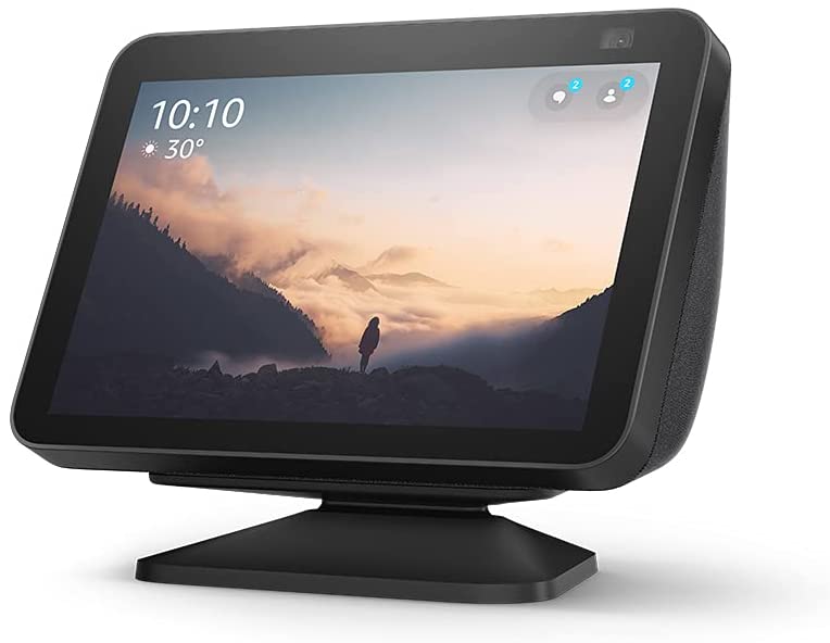 SmartTechShopping Charcoal / with adjustable stand Echo Show 8