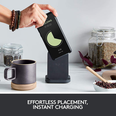 SmartTechShopping Charging Pad Logitech 10W Wireless Charging Stand - Charging iPhone, Samsung, LG, Google & More
