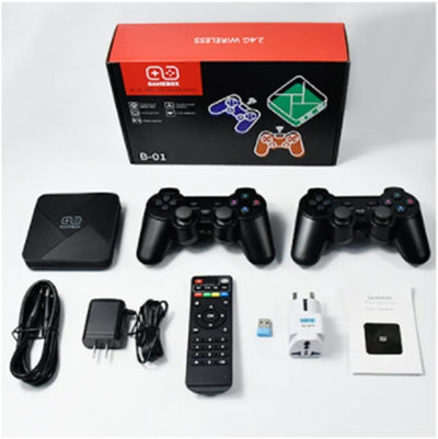 SmartTechShopping Gaming Console Wireless Retro Game Console with 30K+ Games and 2 Controllers for 4K TV