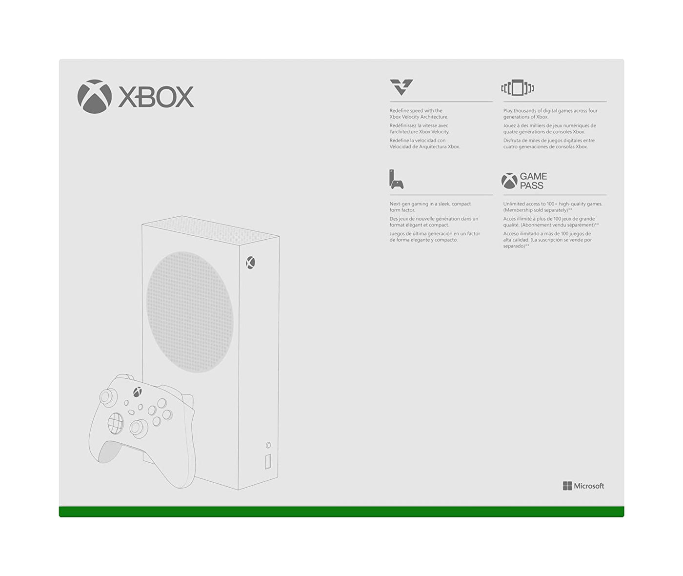 SmartTechShopping Gaming Console Xbox Series S 512GB All-Digital Console Bundle