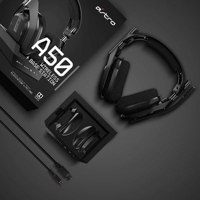 SmartTechShopping Gaming Headphones ASTRO A50, Wireless Gaming Headset, ASTRO A50 Base Station