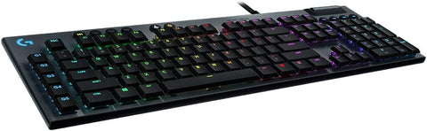 SmartTechShopping Gaming keyboard Full Size / G815 / Tactile Logitech G915 LIGHTSPEED RGB Mechanical Gaming Keyboard, Low Profile GL Tactile Key Switch, LIGHTSYNC RGB