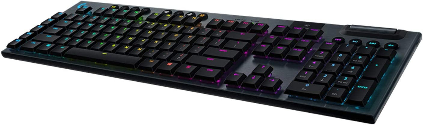 SmartTechShopping Gaming keyboard Full Size / G915 / Tactile Logitech G915 LIGHTSPEED RGB Mechanical Gaming Keyboard, Low Profile GL Tactile Key Switch, LIGHTSYNC RGB
