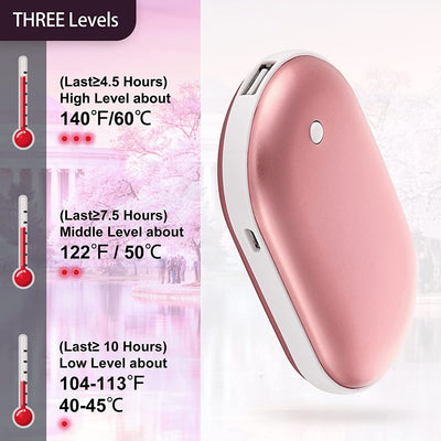 SmartTechShopping hand warmer Baisidai 5000Mah Portable USB Charger Powerbank