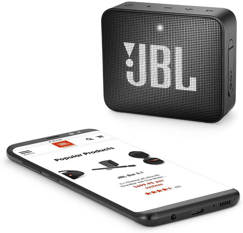 smarttechshopping JBL GO2 - Waterproof Ultra-Portable Bluetooth Speaker - Black Black Speaker