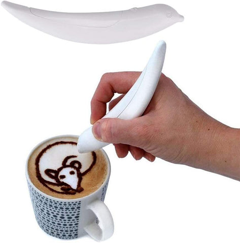 SmartTechShopping kitchen tools TuTuYa Latte Art Pen: Electric Coffee Pen for Creative Latte & Food Designs