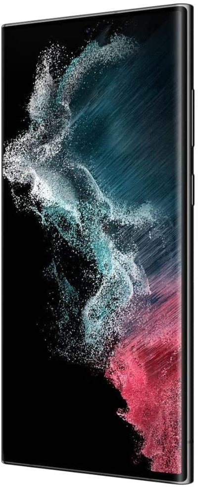 SmartTechShopping SAMSUNG Galaxy S22 Ultra Cell Phone, Factory Unlocked Android Smartphone, 128GB, 8K Camera & Video, Brightest Display Screen, S Pen, Long Battery Life, Fast 4nm Processor, US Version, Phantom Black Unlocked for All Carriers Phantom Black 8 GB