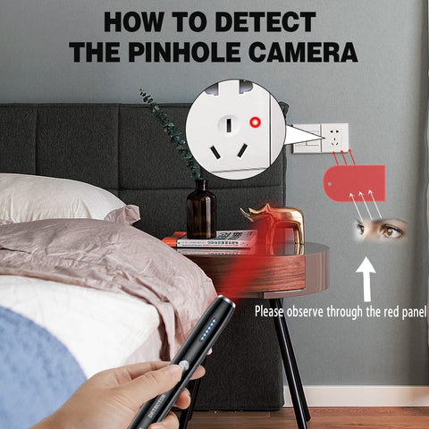 SmartTechShopping Smart detectors Hidden Devices Detector Hidden Camera, Anti Spy, Bug, Listening Device Detector