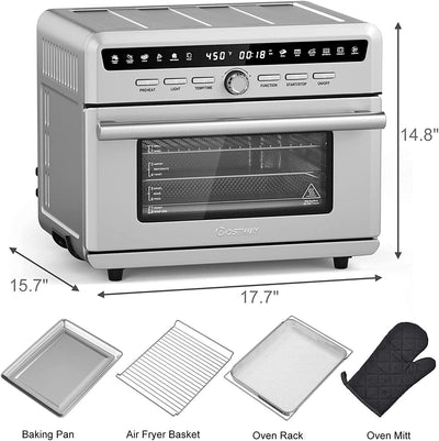 SmartTechShopping smart toaster MAT EXPERT Air Fryer Oven 26.4