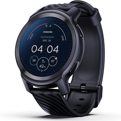 SmartTechShopping Smart Watch Motorola Moto Watch 100 Smart Watch 42-Millimeter GPS Smart Watch for Men and Women