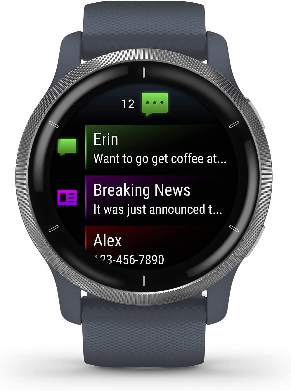 SmartTechShopping Smart Watches Garmin Venu 2, GPS Smartwatch with Advanced Health Monitoring