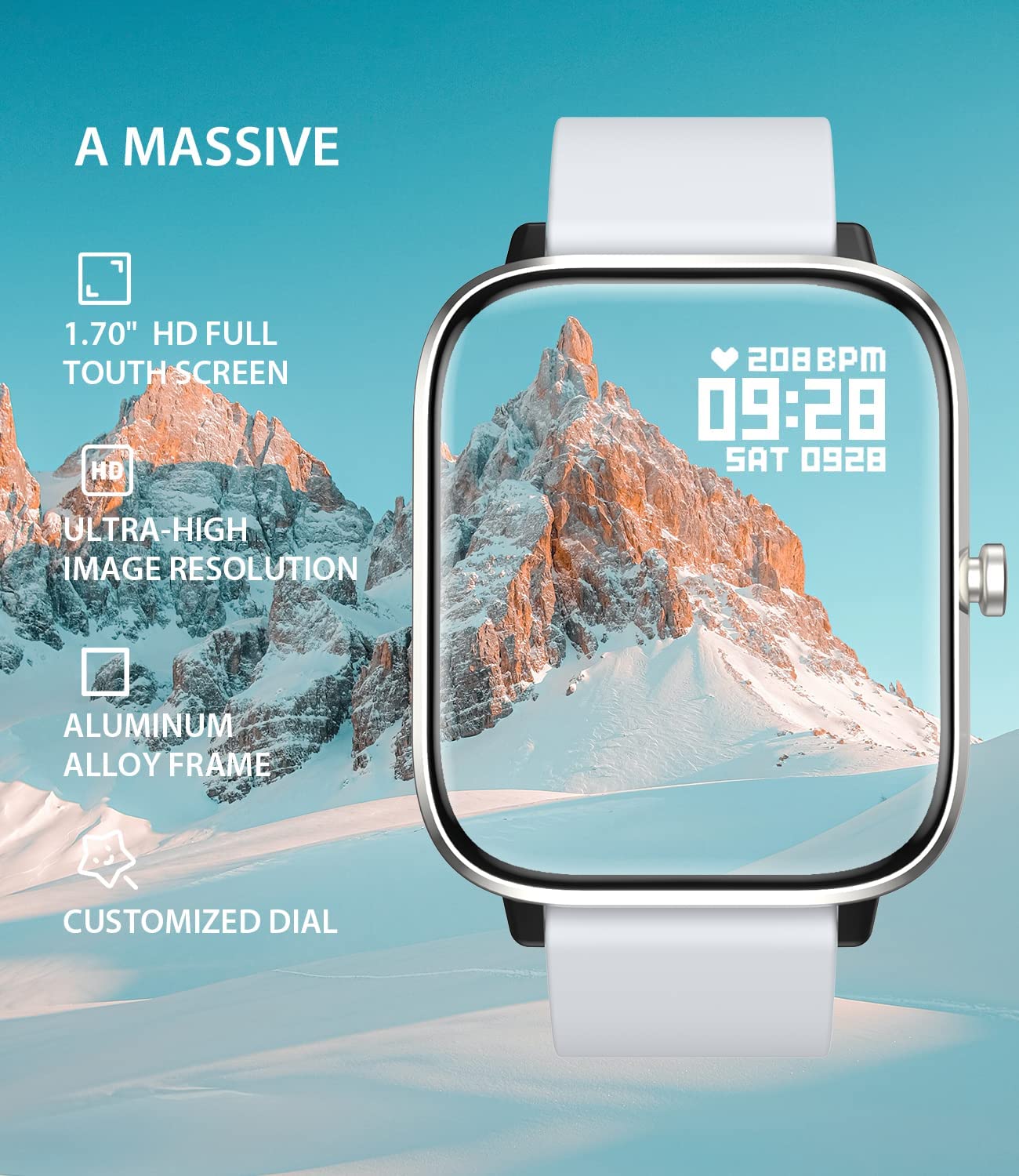 SmartTechShopping Smart Watches Smart Watch with Bluetooth Call for Men Women