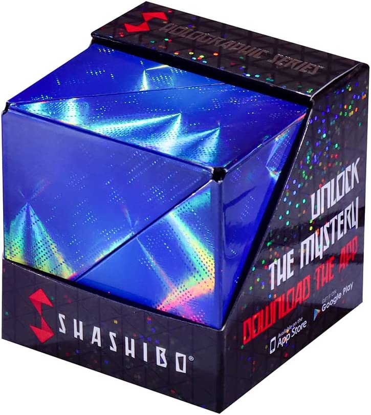 SmartTechShopping toys Holographic - Vapor / 1 SHASHIBO Shape Shifting Box: Award-Winning Fidget Cube with 36 Rare Earth Magnets