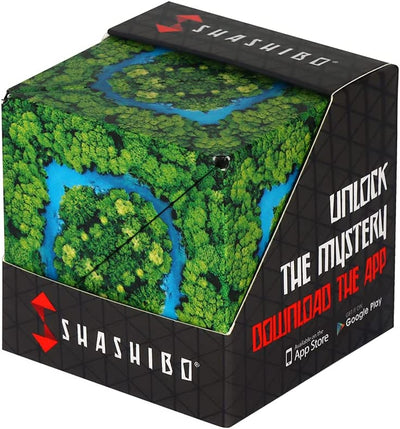 SmartTechShopping toys Wild - Jungle / 1 SHASHIBO Shape Shifting Box: Award-Winning Fidget Cube with 36 Rare Earth Magnets