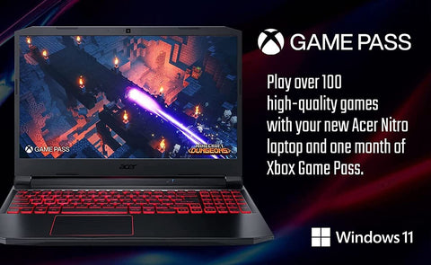 Visit the Acer Store Gaming laptop Acer Nitro 5 15.6" Gaming Laptop with 8GB DDR4 & 256GB NVMe SSD