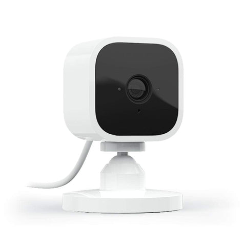 Visit the Blink Home Security Store 1 Camera Blink Mini Compact Indoor Plug-in Smart Security Camera