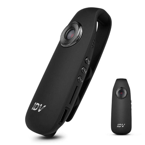 IDV Mini Camera, Full HD 1080P Portable Mini Camcorder Police Video Recorder - Smart Tech Shopping