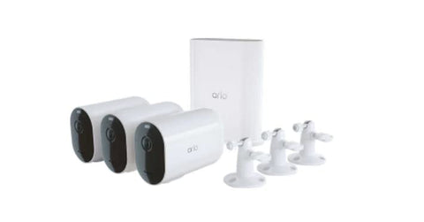 Arlo Pro 4 XL Spotlight 3 Camera Security Bundle - VMS4352P