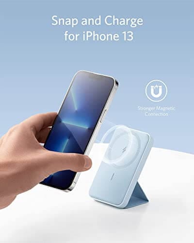 Anker 5000mAh Magnetic Wireless Charger for iPhone 13/12 Series - Smart Tech Shopping