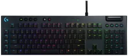 Logitech G815 Lightsync RGB Mechanical Gaming Keyboard Bundle for The Ultimate Gamer (Includes G703 and G435)