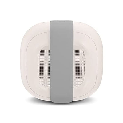 Bose SoundLink Micro Speaker - Renewed, Portable Bluetooth, White Smoke