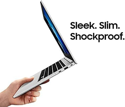 Samsung Galaxy Book Go Laptop Computer 18-Hour Battery WiFi 5, Silver, 128GB - Smart Tech Shopping