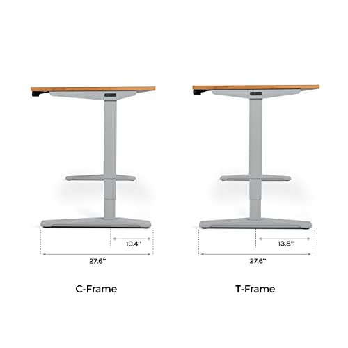 UPLIFT Desk Walnut Laminate Adjustable Stand Up Table
