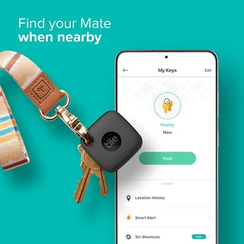 Tile Mate Bluetooth Tracker, Water-Resistant, iOS, and Android Compatible - Smart Tech Shopping