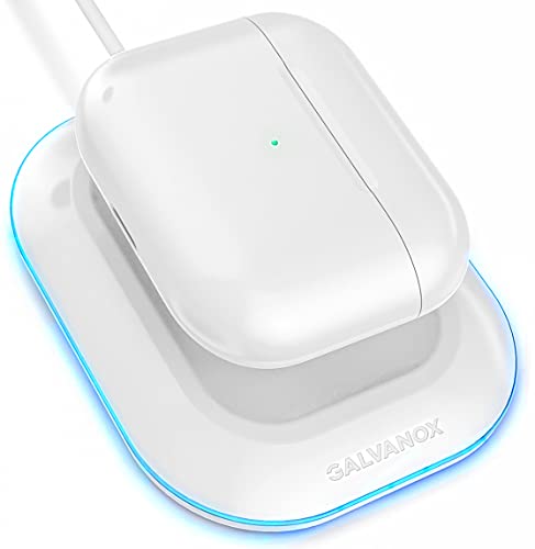 Galvanox AirPods Pro Charger - Magnetic Alignment, Softglow Indicator (White)