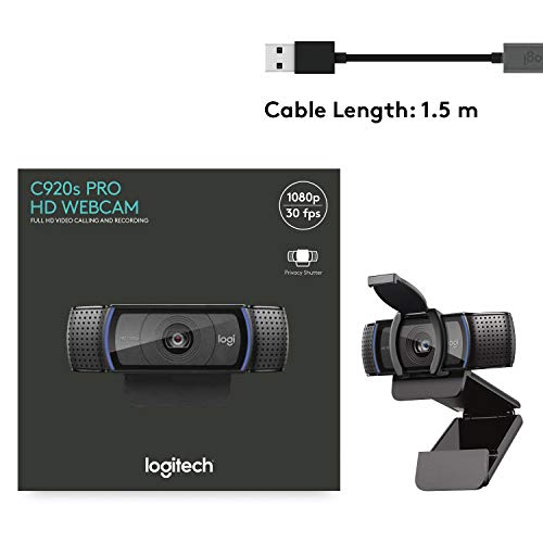 Logitech C920S HD Pro Webcam