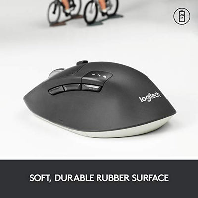 Logitech M720 Triathlon Multi-Device Wireless Bluetooth Mouse
