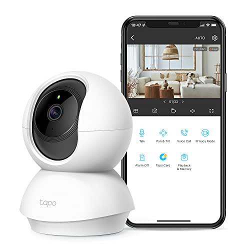 TP-Link Tapo 2K Tilt Security Camera for Baby Monitor, Dog Motion Detection - Smart Tech Shopping